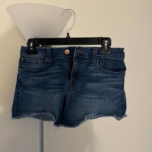 J crew denim shorts